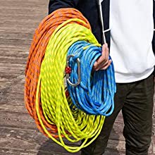 Cuerda que sube multicolora y del multi-tamaño