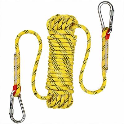 Cuerda que sube 50foot 330lbs de la colina del poliéster de la cuerda del escape de la emergencia de la mucha altitud