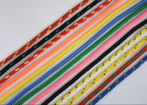 3m m 2m m trenzaron la cuerda trenzada colorida de nylon del cordón 48strands para la decoración