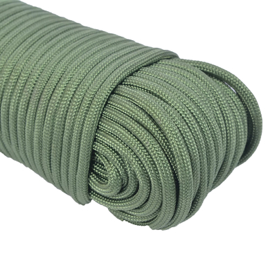1000 pies encanillan el tipo Iii del cordón de 550 supervivencias verde militar de 7 filamentos