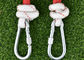 desgaste trenzado de la cuerda de la seguridad de la cuerda de salvamento de 16m m - resistente para la escalada