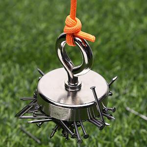 cuerda de nylon de la pesca del imán de 8m m 65 pies de cuerda de la seguridad con mosquetón 6