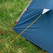 Poliéster 100 tienda de nylon Guy Ropes de los filamentos 550lbs de la cuerda 7 del pie 0