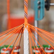 cuerda Rappelling estática de la mucha altitud de 12m m 14m m para subir de la colina 1