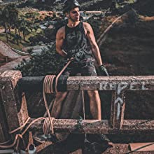 Cuerdas que suben al aire libre multifuncionales los 32ft los 64ft para subir del hielo 1