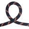 Cuerda que sube dinámica roja anaranjada de la cuerda de nylon 10.5m m trenzada